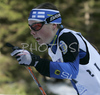 Silja Tarvonen of Finland skiing in Women 7.5+7.5km pursuit race of Under23 Nordic skiing World Championships in Tarvisio, Italy. Women 7.5+7.5km pursuit race of Junior Nordic skiing World Championships in Tarvisio, Italy was held on 17th of March 2007 in Fusine, Italy. Due warm weather and lack of snow, cross country skiing races of Junior Nordic skiing World Championships 2007 were moved from Tarvisio, Italy to Fusine, Italy.
