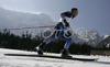 Ilia Chernousov of Russia skiing in Men 15+15km pursuit race of Under23 Nordic skiing World Championships in Tarvisio, Italy. Men 15+15km pursuit race of Junior Nordic skiing World Championships in Tarvisio, Italy was held on 17th of March 2007 in Fusine, Italy. Due warm weather and lack of snow, cross country skiing races of Junior Nordic skiing World Championships 2007 were moved from Tarvisio, Italy to Fusine, Italy.
