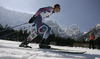 Stanislav Volzhentsev of Russia skiing in Men 15+15km pursuit race of Under23 Nordic skiing World Championships in Tarvisio, Italy. Men 15+15km pursuit race of Junior Nordic skiing World Championships in Tarvisio, Italy was held on 17th of March 2007 in Fusine, Italy. Due warm weather and lack of snow, cross country skiing races of Junior Nordic skiing World Championships 2007 were moved from Tarvisio, Italy to Fusine, Italy.
