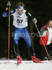 Matti Kylmala of Finland skiing in Men 15+15km pursuit race of Under23 Nordic skiing World Championships in Tarvisio, Italy. Men 15+15km pursuit race of Junior Nordic skiing World Championships in Tarvisio, Italy was held on 17th of March 2007 in Fusine, Italy. Due warm weather and lack of snow, cross country skiing races of Junior Nordic skiing World Championships 2007 were moved from Tarvisio, Italy to Fusine, Italy.
