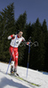 Winner Dario Cologna of Switzerland skiing in Men 15+15km pursuit race of Under23 Nordic skiing World Championships in Tarvisio, Italy. Men 15+15km pursuit race of Junior Nordic skiing World Championships in Tarvisio, Italy was held on 17th of March 2007 in Fusine, Italy. Due warm weather and lack of snow, cross country skiing races of Junior Nordic skiing World Championships 2007 were moved from Tarvisio, Italy to Fusine, Italy.
