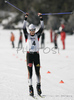 Eric Frenzel of Germany celebrating his victory in Nordic combined sprint race of Junior Nordic skiing World Championships in Tarvisio, Italy. Nordic combined sprint race of Junior Nordic skiing World Championships in Tarvisio, Italy was held on 18th of March 2007 in Fusine, Italy. Due warm weather and lack of snow, cross country skiing races of Junior Nordic skiing World Championships 2007 were moved from Tarvisio, Italy to Fusine, Italy.
