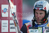 Aksel Lund Svindal of Norway looks on after finishing first in the mens alpine ski World Cup Super-G race in Val Gardena, Italy, Friday, Dec. 18, 2009.
