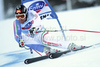 Patrick Staudacher of Italy speeds down the course during the mens alpine ski World Cup Super-G race in Val Gardena, Italy, Friday, December 18, 2009.
