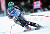 Bode Miller of United States speeds down the course during the mens alpine ski World Cup Super-G race in Val Gardena, Italy, Friday, December 18, 2009.
