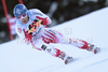 Benjamin Raich of Austria speeds down the course during the mens alpine ski World Cup Super-G race in Val Gardena, Italy, Friday, December 18, 2009.
