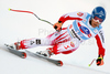 Benjamin Raich of Austria speeds down the course during the mens alpine ski World Cup Super-G race in Val Gardena, Italy, Friday, December 18, 2009.
