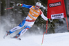 Ambrosi Hoffmann of Switzerland speeds down the course during the mens alpine ski World Cup Downhill race in Val Gardena, Italy, Saturday, December 19, 2009.
