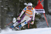 Marco Buechel of Liechtenstein speeds down the course during the mens alpine ski World Cup Downhill race in Val Gardena, Italy, Saturday, December 19, 2009.
