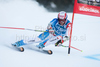 Didier Defago (SUI) competing in the Audi FIS Alpine Skiing World Cup Giant Slalom race. Giant slalom race of Audi FIS Alpine skiing World cup was held in Alta Badia, Italy, on 20th of December 2009.

