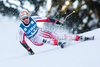 Romed Baumann (AUT) competing in the Audi FIS Alpine Skiing World Cup Giant Slalom race. Giant slalom race of Audi FIS Alpine skiing World cup was held in Alta Badia, Italy, on 20th of December 2009.
