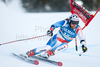 Marc Berthod (SUI) competing in the Audi FIS Alpine Skiing World Cup Giant Slalom race. Giant slalom race of Audi FIS Alpine skiing World cup was held in Alta Badia, Italy, on 20th of December 2009.
