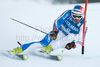 Manfred Moelgg (ITA) competing in the Audi FIS Alpine Skiing World Cup Giant Slalom race. Giant slalom race of Audi FIS Alpine skiing World cup was held in Alta Badia, Italy, on 20th of December 2009.
