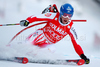 Benjamin Raich of Austria on his way to place fourth in the mens alpine ski World Cup Giant Slalom race in Alta Badia, Italy, Sunday, December 20, 2009.
