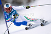 Davide Simoncelli of Italy on his way to place second in the mens alpine ski World Cup Giant Slalom race in Alta Badia, Italy, Sunday, December 20, 2009.
