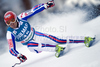 Cyprien Richard of France on his way to place third in the mens alpine ski World Cup Giant Slalom race in Alta Badia, Italy, Sunday, December 20, 2009.
