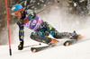 Lars Elton Myhrer (NOR) attacks a control gate whilst competing in the 2nd run of the Audi FIS Alpine Skiing World Cup  Slalom race. The race was won by Reinfied Herbst (AUT)  Mandatory credit: Mitchell Gunn - Sportsphotographers.eu
