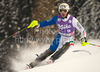 Giulliano Razzoli (ITA) attacks a control gate whilst competing in the 2nd run of the Audi FIS Alpine Skiing World Cup  Slalom race. The race was won by Reinfied Herbst (AUT)  Mandatory credit: Mitchell Gunn - Sportsphotographers.eu

