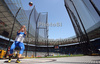 David Soderberg of Finland competes in the mens Hammer Throw qualifying event of the 2009 IAAF Athletics World Championships on August 15, 2009 in Berlin, Germany.
