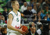 Sasu Salin (no.13) of Union Olimpija during match of 7th round of Turkish Airlines Basketball Euroleague between Union Olimpija, Ljubljana, Slovenia and Montepaschi Siena, Italy. Match of Turkish Airlines Basketball Euroleague between Union Olimpija and Montepaschi Siena was played in Stozice Arena, Ljubljana, Slovenia, on Thursday, 1st of December 2011.
