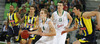 Jaka Blazic (no.8) of Union Olimpija during Turkish Airlines Euroleague basketball match of second round between Union Olimpija, Ljubljana, Slovenia and Fenerbahce Ulker, Istanbul, Turkey. Match between Union Olimpija and Fenerbahce Ulker was played in in Stozice Arena in Ljubljana, Slovenia, on Friday, 19th of October 2012.
