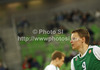 Teemu Rannikko (no.9) of Union Olimpija warming up before Turkish Airlines Euroleague basketball match of fifth round between Union Olimpija, Ljubljana, Slovenia and Real Madrid, Spain. Match between Union Olimpija and Real Madrid was played in in Stozice Arena in Ljubljana, Slovenia, on Friday, 9th of November 2012.
