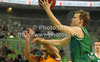 Teemu Rannikko (no.9) of Union Olimpija during Turkish Airlines Euroleague basketball match of sixth round between Union Olimpija, Ljubljana, Slovenia and BC Khimki Moscow, Russia. Match between Union Olimpija and BC Khimki Moscow was played in in Stozice Arena in Ljubljana, Slovenia, on Friday, 7th of December 2012.
