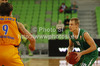 Sasu Salin (no.10) of Union Olimpija during Turkish Airlines Euroleague basketball match of sixth round between Union Olimpija, Ljubljana, Slovenia and BC Khimki Moscow, Russia. Match between Union Olimpija and BC Khimki Moscow was played in in Stozice Arena in Ljubljana, Slovenia, on Friday, 7th of December 2012.

