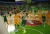 Alexey Zhukanenko (no.21) of BC Khimki Moscow (L) scoring over Aron Baynes (no.12) of Union Olimpija (R) during Turkish Airlines Euroleague basketball match of sixth round between Union Olimpija, Ljubljana, Slovenia and BC Khimki Moscow, Russia. Match between Union Olimpija and BC Khimki Moscow was played in in Stozice Arena in Ljubljana, Slovenia, on Friday, 7th of December 2012.
