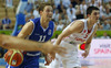 Petteri Koponen (no.11) of Finland during FIBA European basketball championships 2013 match between Finland and Turkey. Match between Finland and Turkey was played on Wednesday, 4th of September 2013 in Bonifika arena in Koper, Slovenia.
