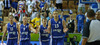 Finnish players trying to overcome referees decision during FIBA European basketball championships 2013 match between Finland and Turkey. Match between Finland and Turkey was played on Wednesday, 4th of September 2013 in Bonifika arena in Koper, Slovenia.
