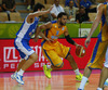 Jeffery Taylor (no.14) of Sweden during FIBA European basketball championships 2013 match between Sweden and Greece. Match between Sweden and Greece was played on Wednesday, 4th of September 2013 in Bonifika arena in Koper, Slovenia.
