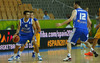 Kostas Sloukas (no.4) of Greece during FIBA European basketball championships 2013 match between Sweden and Greece. Match between Sweden and Greece was played on Wednesday, 4th of September 2013 in Bonifika arena in Koper, Slovenia.
