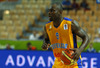 Thomas Massamba (no.9) of Sweden during FIBA European basketball championships 2013 match between Sweden and Greece. Match between Sweden and Greece was played on Wednesday, 4th of September 2013 in Bonifika arena in Koper, Slovenia.
