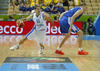 Petteri Koponen (no.11) of Finland during FIBA European basketball championships 2013 match between Finland and Sweden. Match between Finland and Sweden was played on Thursday, 5th of September 2013 in Bonifika arena in Koper, Slovenia.
