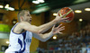 Hanno Mottola (no.13) of Finland attacking between Swedish players during FIBA European basketball championships 2013 match between Finland and Sweden. Match between Finland and Sweden was played on Thursday, 5th of September 2013 in Bonifika arena in Koper, Slovenia.
