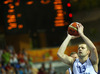 Hanno Mottola (no.13) of Finland shooting free throw leading to equalizer during FIBA European basketball championships 2013 match between Finland and Russia. Match between Finland and Russia was played on Sunday, 8th of September 2013 in Bonifika arena in Koper, Slovenia.
