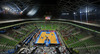 General view of the arena during FIBA European basketball championships 2013 match of second round between Finland and Spain. Match between Finland and Spain was played on Saturday, 14th of September 2013 in Stozice arena in Ljubljana, Slovenia.
