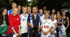 In residence of the Finnish embassy in Ljublana, Finnish basketball team meet Finnish Ambassador in Ljubljana, Pekka Metso and 16 young Finnish basketball players, which Aleksi Valavuori brought to Slovenia to see last two matches of the Finnish team. This event in residence of Finnish Embassy in Ljubljana was held on Sunday, 15th of September 2013, day before FIBA European basketball championships 2013 match of second round between Finland and Slovenia.

