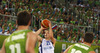 Petteri Koponen (no.11) of Finland shooting during FIBA European basketball championships 2013 match of second round between Finland and Slovenia. Match between Finland and Slovenia was played on Monday, 16th of September 2013 in Stozice arena in Ljubljana, Slovenia.
