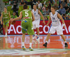  during FIBA European basketball championships 2013 match of second round between Finland and Slovenia. Match between Finland and Slovenia was played on Monday, 16th of September 2013 in Stozice arena in Ljubljana, Slovenia.
