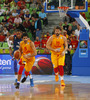 Jose Calderon (no.8) of Spain during FIBA European basketball championships 2013 half final match between France and Spain. Half final match of FIBA European basketball championships 2013 between France and Spain was played on Friday, 20th of September 2013 in Stozice arena in Ljubljana, Slovenia.
