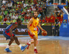  during FIBA European basketball championships 2013 half final match between France and Spain. Half final match of FIBA European basketball championships 2013 between France and Spain was played on Friday, 20th of September 2013 in Stozice arena in Ljubljana, Slovenia.
