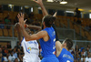 Jamar Wilson (no.31) of Finland (L) trying to score during basketball match of Adecco cup between Finland and Italy. Basketball match of Adecco cup between Finland and Italy was played in Bonifika arena in Koper, Slovenia, on Friday, 21st of August 2015.
