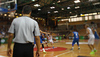 Petteri Koponen (no.11) of Finland attacking during basketball match of Adecco cup between Finland and Italy. Basketball match of Adecco cup between Finland and Italy was played in Bonifika arena in Koper, Slovenia, on Friday, 21st of August 2015.
