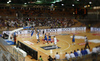 Gerald Lee (no.8) of Finland scoring during basketball match of Adecco cup between Finland and Italy. Basketball match of Adecco cup between Finland and Italy was played in Bonifika arena in Koper, Slovenia, on Friday, 21st of August 2015.
