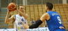 Mikko Koivisto (no.4) of Finland (L) and Andrea Bargnani (no.9) of Italy (R) during basketball match of Adecco cup between Finland and Italy. Basketball match of Adecco cup between Finland and Italy was played in Bonifika arena in Koper, Slovenia, on Friday, 21st of August 2015.

