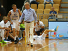 Head coach of Finland, Henrik Dettmann during basketball match of Adecco cup between Finland and Italy. Basketball match of Adecco cup between Finland and Italy was played in Bonifika arena in Koper, Slovenia, on Friday, 21st of August 2015.
