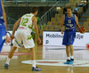 Petteri Koponen (no.11) of Finland (R) and Zoran Dragic (no.12) of Slovenia (L) during basketball match of Adecco cup between Finland and Slovenia. Basketball match of Adecco cup between Finland and Slovenia was played in Bonifika arena in Koper, Slovenia, on Saturday, 22nd of August 2015.
