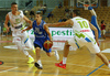 Roope Ahonen (no.30) of Finland attacking during basketball match of Adecco cup between Finland and Slovenia. Basketball match of Adecco cup between Finland and Slovenia was played in Bonifika arena in Koper, Slovenia, on Saturday, 22nd of August 2015.
